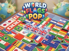 Spil World Flags Pop online