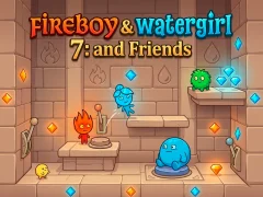 Spil Fireboy & Watergirl 7: and Friends online