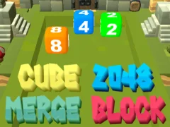 Spil 2048 Cube Merge Block online