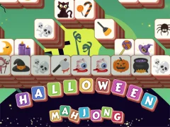 Spil Halloween Mahjong Tiles online