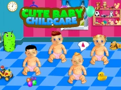 Spil Cute Baby Child Care online