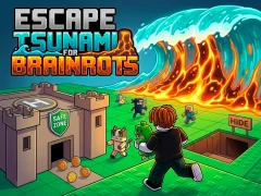 Spil Escape Tsunami for Brainrots online