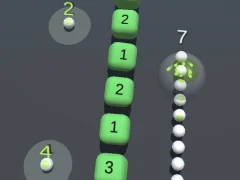 Spil Snake 3D Block online