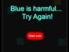 Spil Avoid the blue online