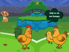 Spil Feed Hungry Hen Family online