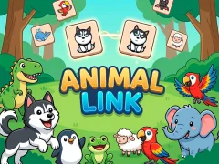 Spil Animal Link online