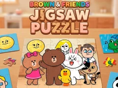 Spil Brown And Friends Jigsaw Puzzle online