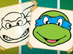 Spil Ninja Turtles Coloring Book online