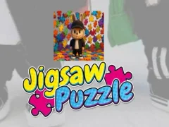 Spil Labubu Boys Jigsaw Puzzle for Kids online