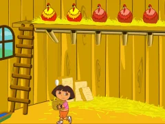 Spil Dora The explorer Saves the Farm online