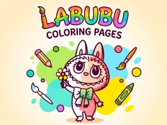 Spil Labubu Coloring Pages online