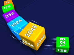 Spil Snake 2048.io online