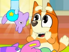 Spil Jigsaw Puzzle: Bluey Toy Claw Machine online