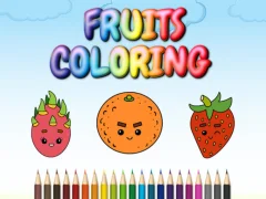 Spil FRUITS COLORING online