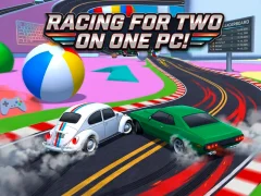 Spil Racing for Two on One PC! online