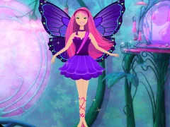 Spil Barbie Mariposa Dress Up online
