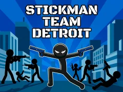 Spil Stickman Team Detroit online