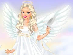 Spil Sweet angel dress up online