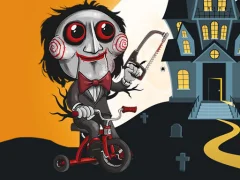 Spil Scary Faces Jigsaw online