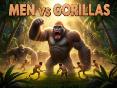 Spil Men Vs Gorillas online
