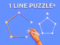Spil 1 Line Puzzle online