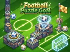 Spil Football Puzzle Goal online