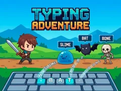 Spil Typing Adventure online