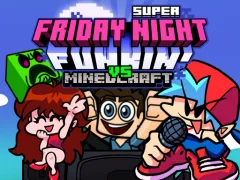 Spil Super Friday Night Funkin Vs Minecraft online