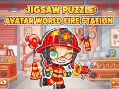 Spil Jigsaw Puzzle: Avatar World Fire Station online