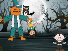 Spil Save Kid From Scary Pumpkin online