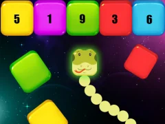 Spil Snake Blocks and Numbers online