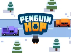 Spil Penguin Hop online