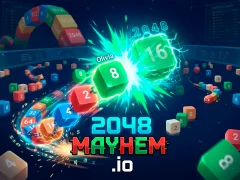 Spil 2048 Mayhem.io online
