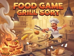 Spil Food Game Grill Sort online
