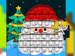 Spil Christmas Pop It Jigsaw online
