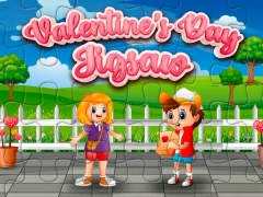 Spil Valentine Day Jigsaw online
