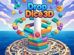 Spil Drop Dice 3D online