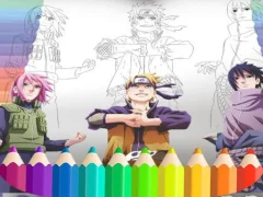 Spil Naruto Shippuden Coloring Book online