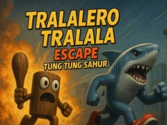 Spil Tralalero Tralala escape Tung Tung Sahur online