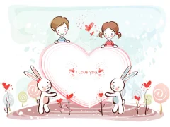 Spil Valentine Young Love online