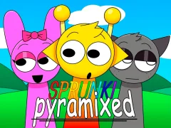 Spil Sprunki Pyramixed online