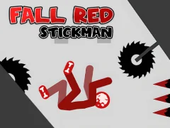 Spil Fall Red Stickman online