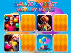 Spil Balloon Artist Memory Match online