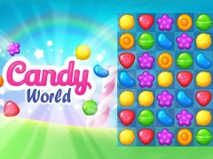 Spil Candy World online
