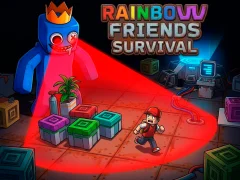 Spil Rainbow Friends Survival online