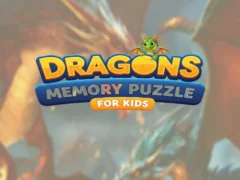 Spil Dragons Memory Puzzle For Kids online