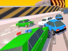 Spil Turbo VAZ: Cartoon Racing online