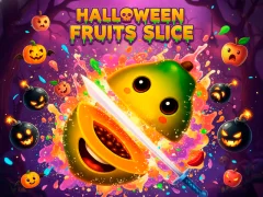 Spil Halloween Fruits Slice online