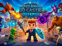 Spil Office Knight 3D Castle Defense online