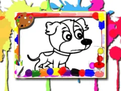 Spil Dogs Coloring Book online
